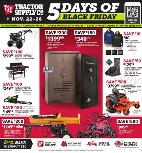 tractor supply company black friday deals|tsc black friday deals 2023.